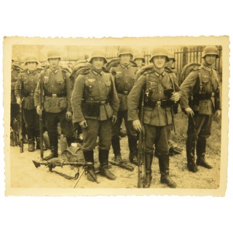 Duitse soldaten met mg 34. Espenlaub militaria